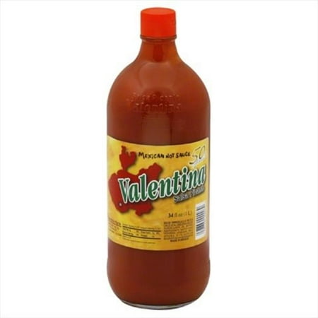 VALENTINA SAUCE PICANTE RED HOT-34 OZ -Pack of 12