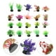 thumbnail image 2 of 20 piezas de plantas acuáticas artificiales de hierba para acuario (estilo mixto), 2 of 8
