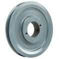 thumbnail image 3 of Cast Iron 6" Single Groove Belt A Section 4L Pulley w/ 1-1/8" Sheave Bushing, 3 of 3