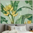 thumbnail image 2 of PRATYUS  Green Leaf Tapestry Tropical Palm Tree Leaf with Banana on Sage Green Tapestry for Bedroom Nature Botanical Tapestry for Bedroom Teen Wall Art for Living Room Dorm Home Decor, 2 of 6