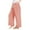 Pink, variant on Plebaso Girls Wide Leg Pants High Waist Casual Pants with Pockets Summer Lightweight Plain Girls Trousers