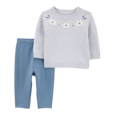 Carter's Child of Mine Baby and Toddler Outfit Set, 2-Piece, Sizes 0/3-24 Months