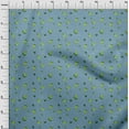 thumbnail image 3 of oneOone Organic Cotton Poplin Twill Fabric Leaves & Grapes Fruits Print Fabric by Yard 42 Inch Wide, 3 of 4