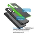 thumbnail image 2 of Case for Moto G Power 2020, Sturdy Case for Motorola Moto G Power 6.4", Njjex Shock Absorbing Dual Layer Silicone & Plastic Bumper Rugged Grip Hard Protective Cases Cover for Moto G Power (2020)-Green, 2 of 4