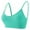 Mint Green, variant on Ltctricy Women's Wireless Bras Spaghetti Strap Full Coverage Lift up Low Impact Sports Bras Comfortable Cami Bras