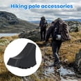 thumbnail image 2 of CSChome Walking Stick Head Protector Trekking Pole Tip Protector Shock Resistant Non-slip High Stability Trekking Pole Tip Cover, 2 of 6