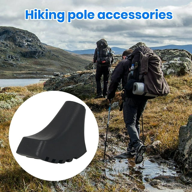LJNYFDC Walking Stick Head Cover Trekking Pole Tip Protector Shock Resistant Non Slip Design High Stability Slip Resistant Trekking Pole Cover