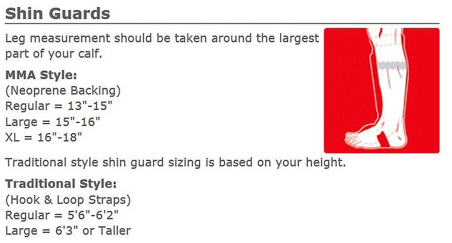 Windy Pro Shin-Instep Guards Large