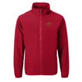 thumbnail image 2 of Men's Cutter & Buck Cardinal Iowa State Cyclones Charter Eco Recycled Full-Zip Jacket, 2 of 3