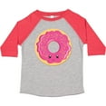 thumbnail image 3 of Inktastic Hot Pink Donut Boys or Girls Toddler T-Shirt, 3 of 5