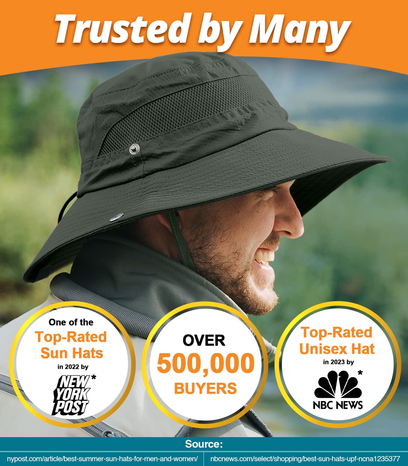 Top rated cheap men's sun hats