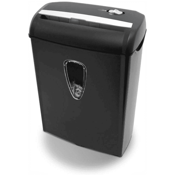8-Sheet Cross-Cut Paper and Credit Card Shredder with Basket