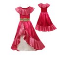 thumbnail image 3 of Disney-disfraz de la Princesa Elena de Avalor para niña, traje de fiesta de carnaval, ropa para niños, vestido de baile de Cosplay de cumpleaños, 2024, 3 of 5