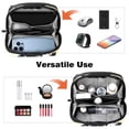 thumbnail image 6 of Spotted Dog USB Cable Organizer Charger Pouch Hard Drive Cases Oxford Cloth Digital Storage Bag 5.9x9.44x3.14 in Waterproof Electronics Accessories Case, 6 of 6