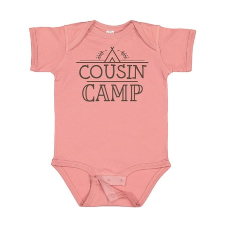 

Inktastic Cousin Camp Family Reunion Gift Baby Boy or Baby Girl Bodysuit