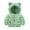 1-37Green110, variant on CAIVO Toddler Kids Baby Boys Girls Winter Down Coats Cute Bear Ears Coats With Hoods Cartoon Lightweight Jacket Outwear Long Sleeve Trendy Outerwear