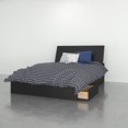 thumbnail image 1 of Nexera 2 Piece Full Size Bedroom Set, Black, 1 of 5