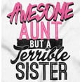 thumbnail image 2 of Best Awesome Crazy Sister Cute Funny Women Plus Size Crewneck Sweatshirt Brisco Brands 5X, 2 of 5