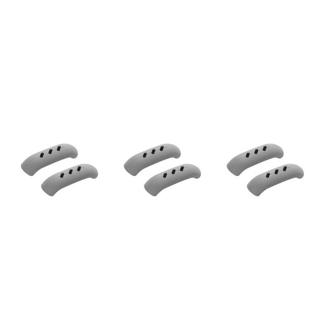 Billuyoard Paquete de 2 soportes para ollas de silicona resistentes al calor para sartenes de cocina cubierta antideslizante para utensilios de Type6 NO6