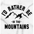 thumbnail image 2 of Rather Be In Mountains Hiking Life Sweatshirt for Men or Women Brisco Brands M, 2 of 6