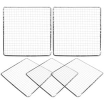 RENACLIPY 5-Pack Mesh Grill Grates for Outdoor Fire Pit Cooking, Camping, BBQ Accessories