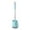Blue, variant on Btomtd Bathroom Hard Bristles Toilet Brush with Holder Cleaning Bowl Brush Kit Compact Toilet Cleaner Brush Long Handle Toilet Brush, Blue