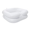 thumbnail image 3 of Lavabo inflable para el cabello, manguera de drenaje para personas mayores y discapacitadas, ayuda para el baño, blanco, 3 of 5