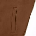 thumbnail image 6 of XWSHYW Jackets for Women Fashion Solid Color Long Sleeve Coat Leisure Loose Fit Zip-Up Outerwear Jackets Fall Savings Clearance, 6 of 6
