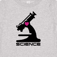 thumbnail image 4 of Inktastic Love Science microscope and heart Boys or Girls Baby T-Shirt, 4 of 5
