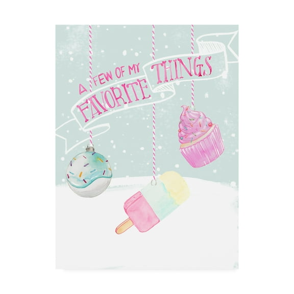 Trademark Fine Art 'Candy Christmas II' Canvas Art by Jennifer Paxton Parker