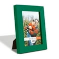 thumbnail image 2 of Grooved 3.5 in. x 5 in. Green Picture Frame (Set of 2), 2 of 8