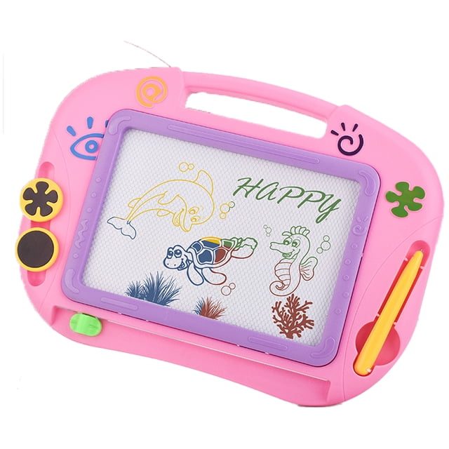 Juguetes para niños pequeños de 1, 2, 3, 4 y 5 años, tablero magnético para dibujar y dibujar.