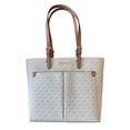 thumbnail image 1 of BOLSA MICHAEL KORS ORIGINAL MEDIUM DOUBLE POCKET TOTE VAINILLA LOGO, 1 of 5