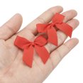 thumbnail image 7 of 24Pcs Mini Grosgrain Ribbon Bow 2" Self Adhesive Flower Bows Red, 7 of 7