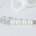 thumbnail image 3 of Broche de perlas Bulk Faux Pearl Pins Brooch Conjunto con multicolor Moda Bufanda Mantiga Joyas para manualidades para el cabello Ropa Paquete blanco de 3 Scienceny AP004739-01, 3 of 7