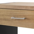 thumbnail image 4 of Christopher Knight Home Wooden Nightstand with Drawer, Bedside Table with Open Shelf, Natural+Black, 4 of 13