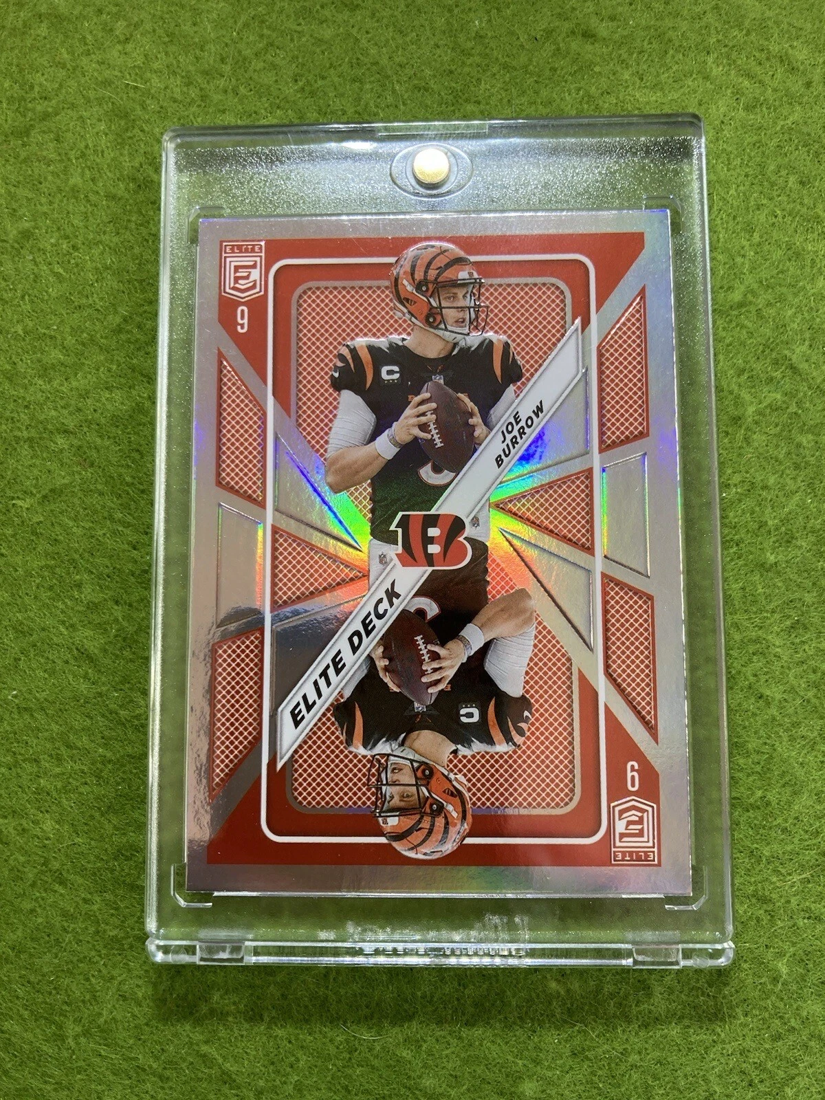 Joe Burrow ELITE DECK CARD Jersey #9 BENGALS 2023 Panini Donruss Elite FOOTBALL