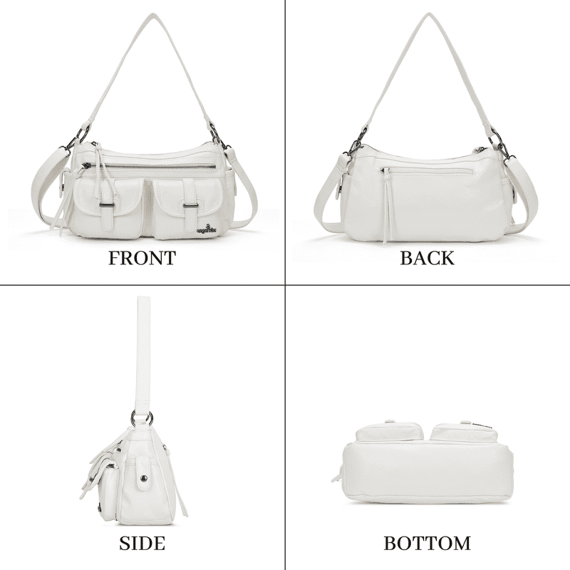 Angel Kiss Hobo Purses for Women Crossbody Shoulder Bag Ladies Multi Pocket Handbags Satchel Purse for Womens