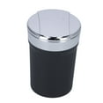 thumbnail image 2 of Car Ashtray, Portable Automotive Ashtray Smokeless Blue LED Light  for Office for Car for Home, 2 of 8