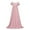 #730-Pink, variant on Regency Victorian Tea Party Gown Empire Waist Dress Boat Neck Short Sleeve Pleated Halloween Costumes