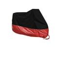 thumbnail image 1 of Sidaley Cubierta de lluvia para motocicleta, Protector de tela impermeable para exteriores, cubiertas transpirables para patinete, accesorios para Ventana automotriz Negro+Rojo Sidaley VI016991-01, 1 of 5