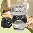 thumbnail image 1 of Parrilla plegable compacta y fácil de limpiar, ideal para barbacoas, camping, senderismo y otras actividades al aire libre. Perfecta para actividades, 1 of 8