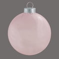 thumbnail image 2 of Whitehurst 12ct Pale Pink Clear Finish Glass Christmas Ball Ornaments - 2.75" (70mm), 2 of 4