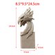 thumbnail image 4 of Estatua de águila y libro, adorno decorativo coleccionable, figura de mesa de arte, escultura de Animal para decoración del hogar, regalo de estanterí , BLESIY estatua de escultura de escritorio, 4 of 8