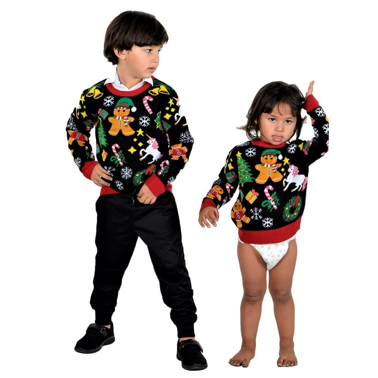 Unicorn ugly sweater clearance walmart