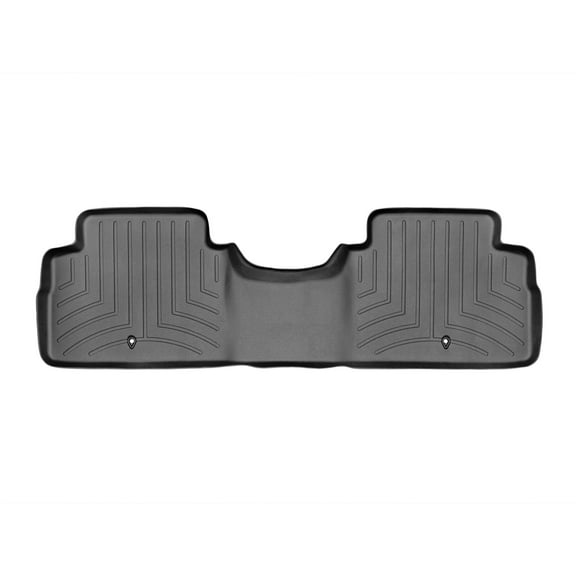 WeatherTech Custom Fit FloorLiners compatible with 2014-2019 Kia Soul - 2nd Row, Black