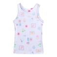 thumbnail image 2 of Wonder Nation Girls Ribbed Tank Tops, 6-Pack, Sizes 4-18 & Plus, 2 of 9