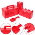 thumbnail image 1 of DEEPCRAFF Jouets de Plein Air 1 Ensemble Pelle à Neige Rouge en Forme pour Enfants Hiver Antigel 6.3x2.6x1.2 Po, 1 of 8