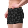 thumbnail image 4 of Naloa White Pineapples Print Mens Underwear - Boxers for Men, Classic Briefs for Men, 4 of 9