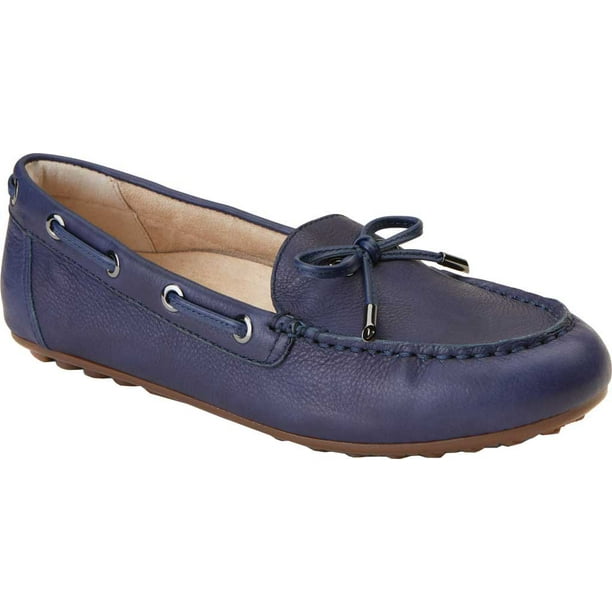 Vionic - Women's Vionic Virginia Driving Moc Twilight Leather 12 W ...